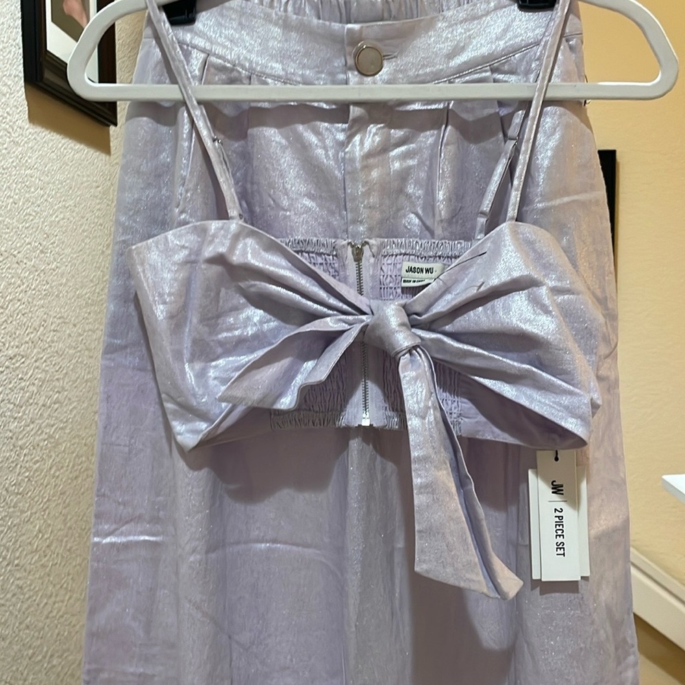 Jason Wu lavender pant set